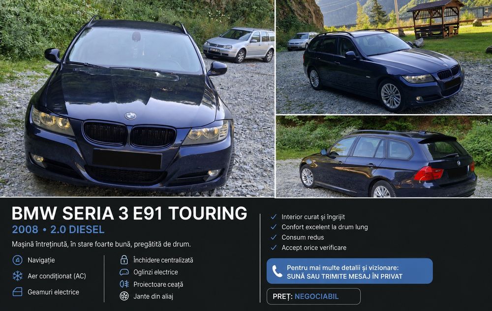 Vând BMW Seria 3( E91)