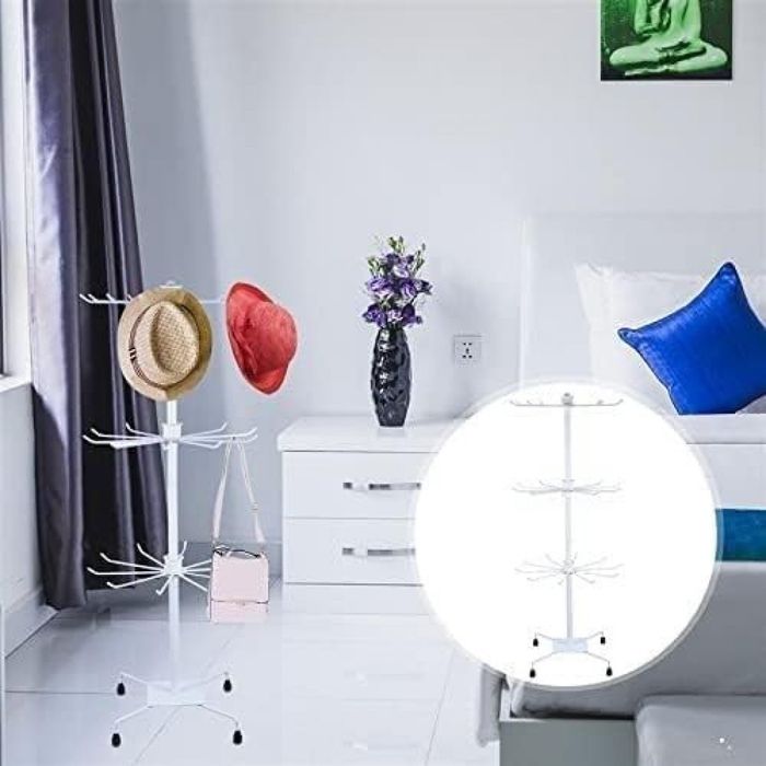 Метален въртящ се стелаж за домашна или професионална употреба