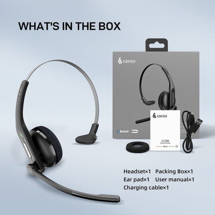 Edifier CC200 Bluetooth Беспроводные Наушники для колл-центра Оригинал