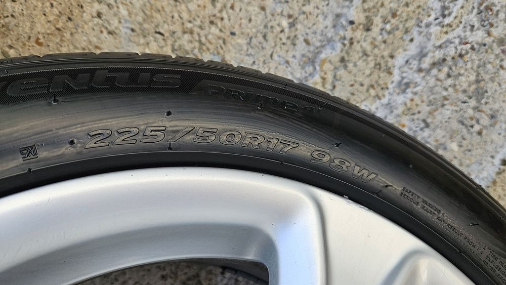 Jante originale Audi  R17+ Anvelope Noi Hankook