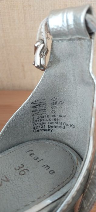 Вечерние босоножки Marco Tozzi 36 разм продам