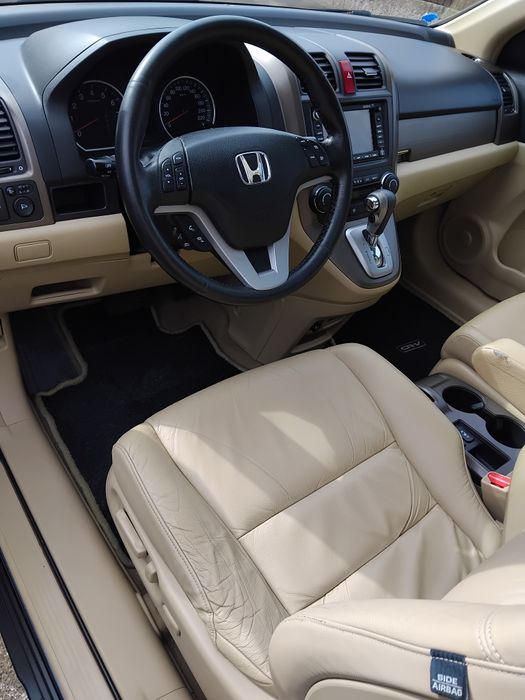 Honda CR-V 2.0 benzina automata interior piele crem