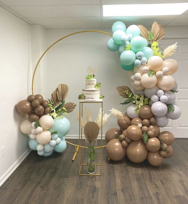 Арка за балони под наем,пайетена стена