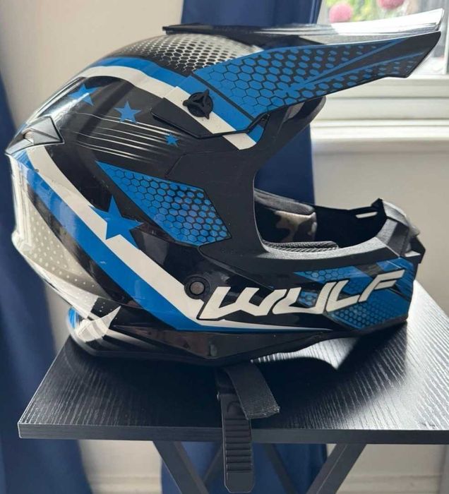 Мотокрос Каска WULF L размер.