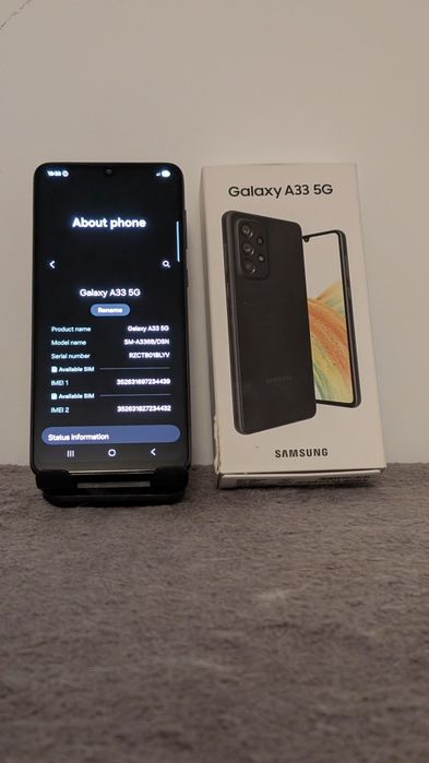 Samsung Galaxy A33 6/128GB, Dual Sim, Black