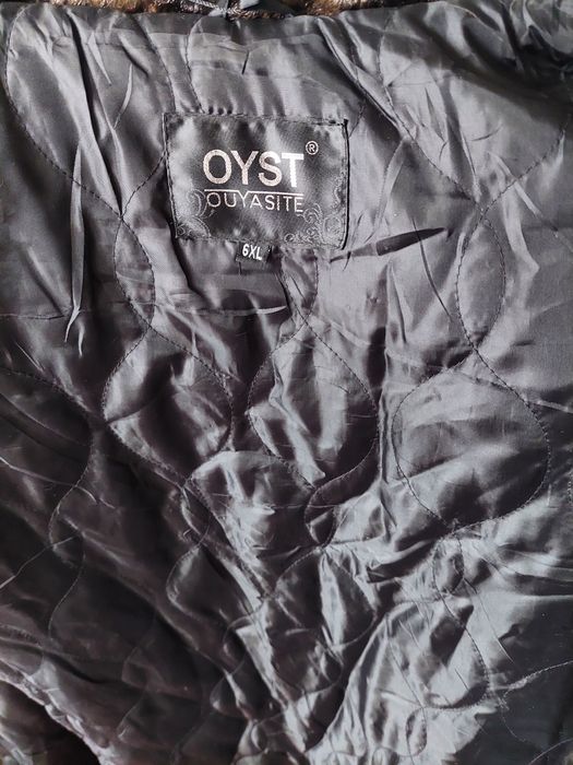 Черный шуба длинный