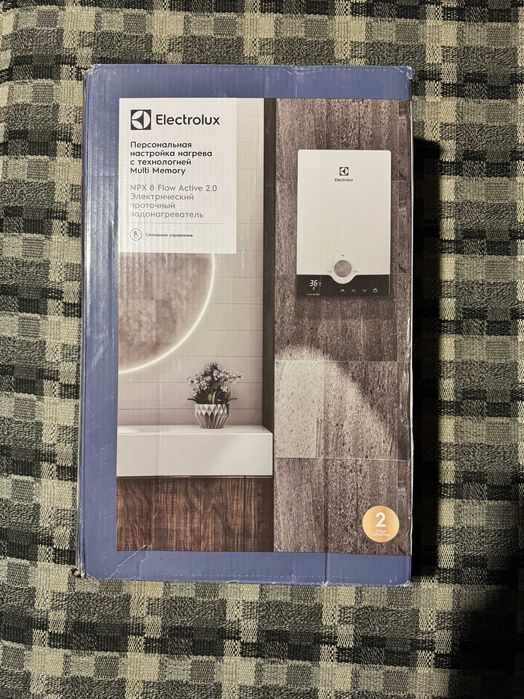 Электро проточный водонагреватель - Electrolux NPX 8 Flow Active 2.0