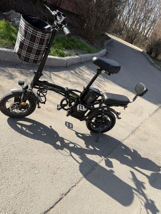 Электро велосипед 120 кг нагрузка