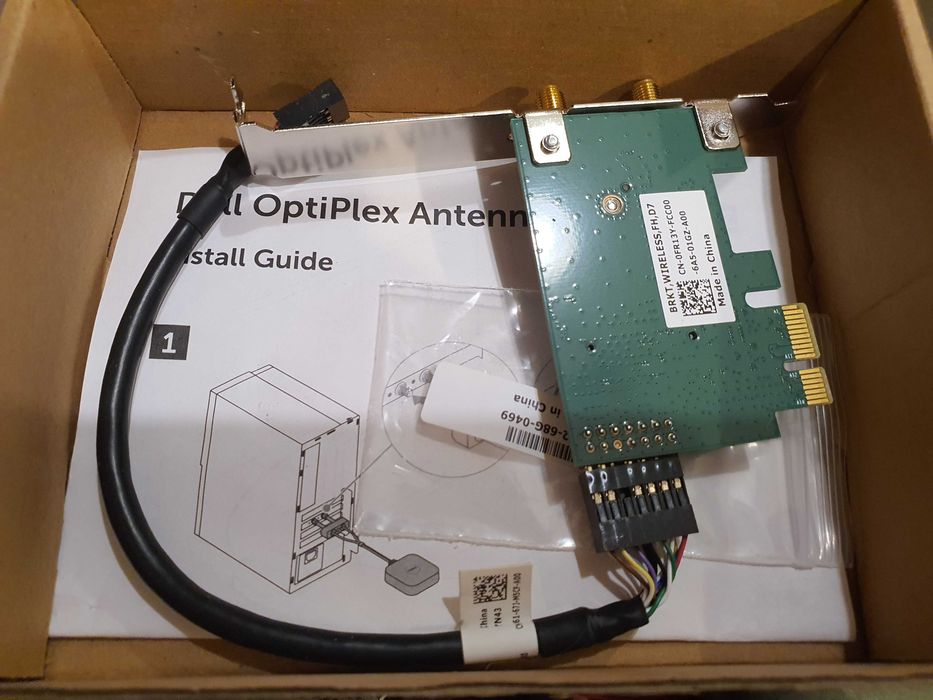 Беспроводной WiFi | Bluetooth адаптер Dell Wireless PCI-E Low Profile