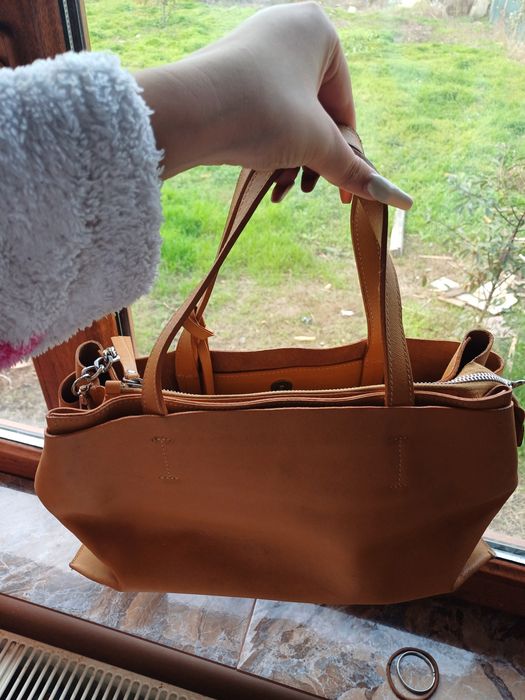 Geanta compartimentata poșetă