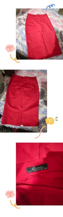 Юбка средняя каротка