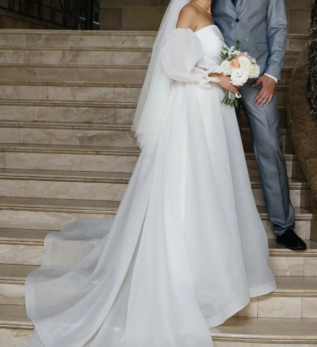 Счастливое свадебное платье