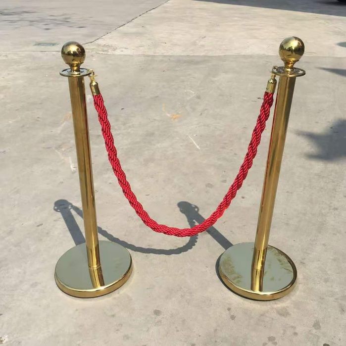 Ленточные ограждения стойки Ограничители столбик лента барьер канатные