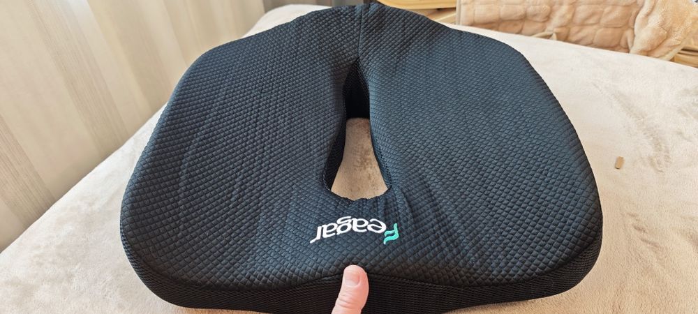 Perna sezut ergonomica negru
