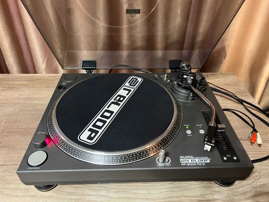 Reloop RP-3000 MK3 pick up, High Torque, Profesional Direct Drive , ac Stanton 500