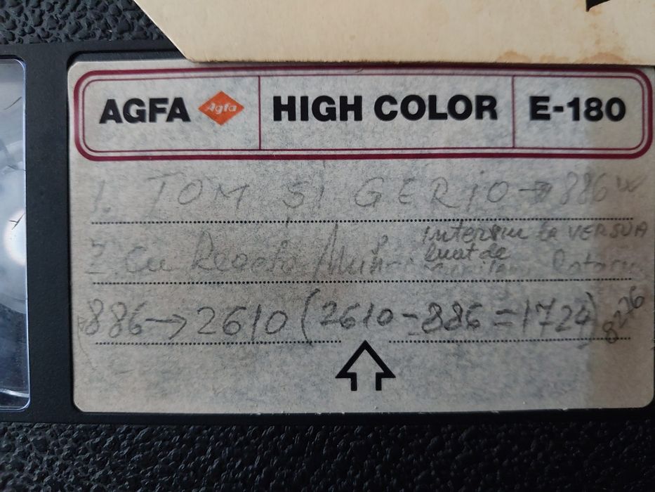 Colecție casete VHS originale – Tom & Jerry | Stan și Bran | Familia R