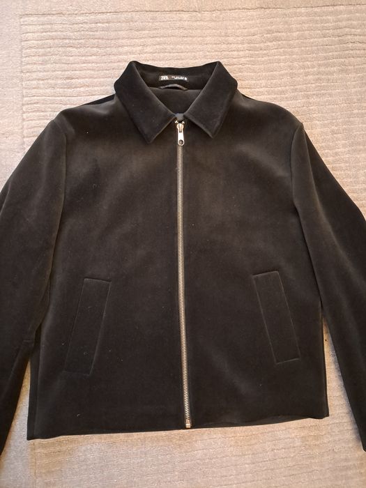 Geaca din catifea Zara,model Balmain,XL
