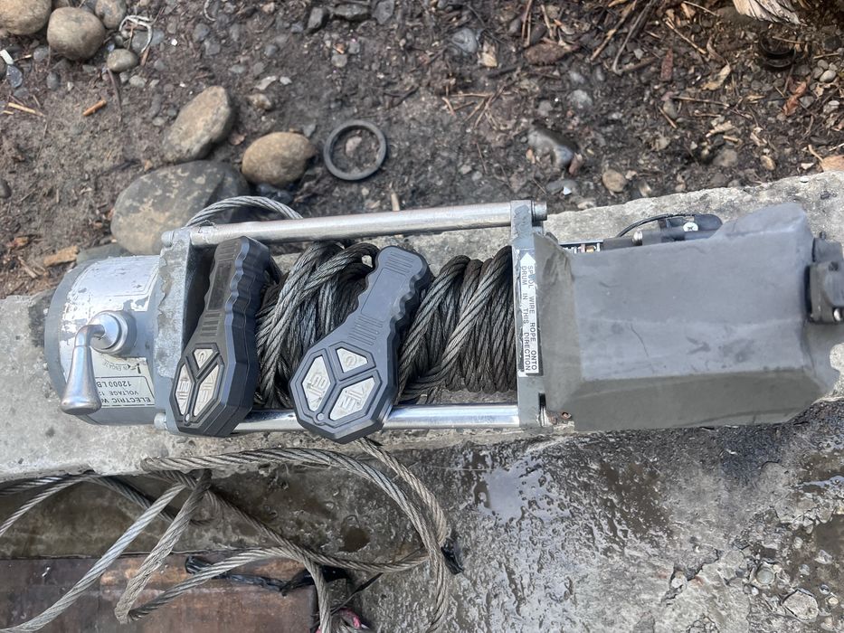 Лебёдку на 24 В 12000lb