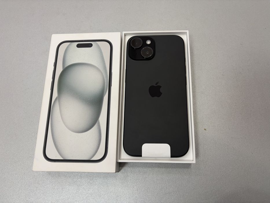 Iphone 15, 128 gb, Black, nou la cutie