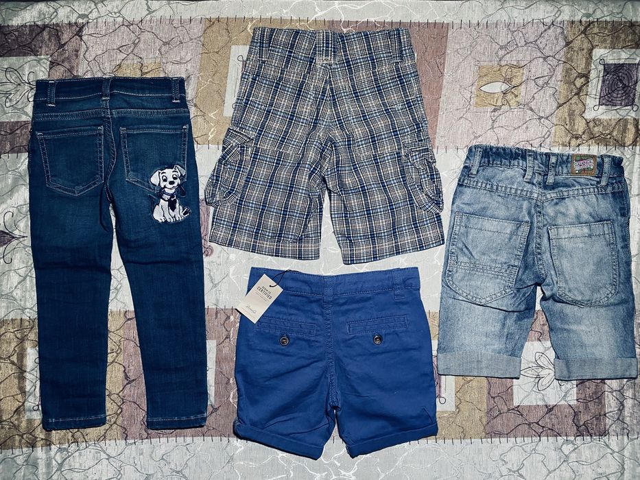 СРОЧНО! Шорты, джинсы из Европы. Для мальчиков. Размер 3-5 лет.