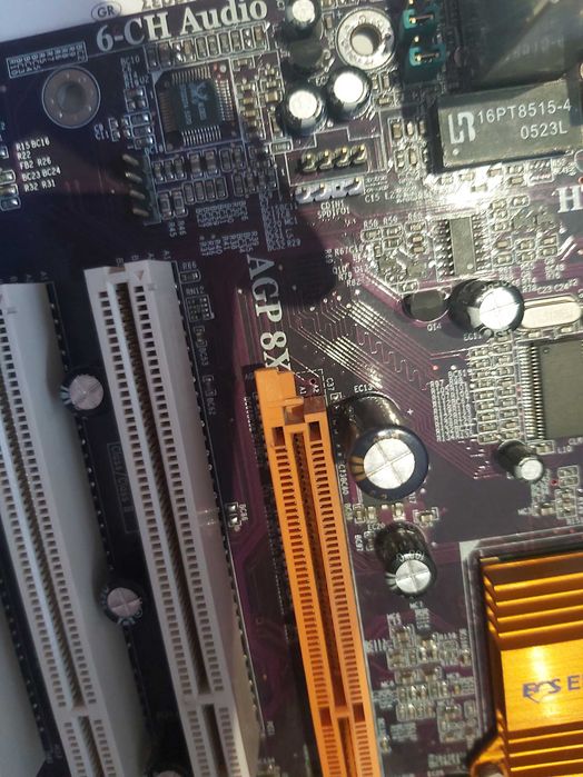 Kit pc retro (placa baza, video, procesor, rami, hdd, sursa)