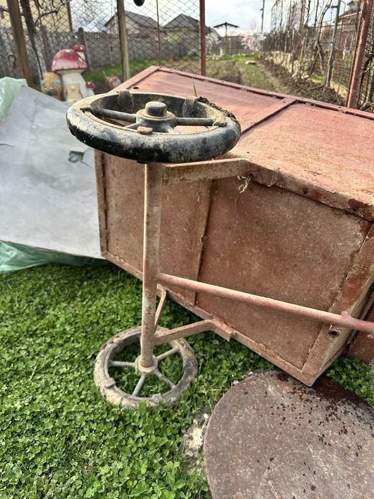 Carut din fier pentru curte