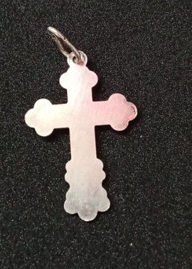 Серебряный крестик ( маленький ) Царская Россия 925 проба