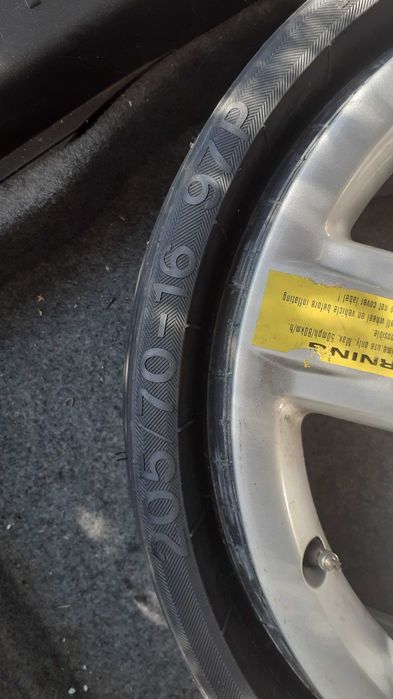 Rezerva vw audi slim r16 5x112 logan ford peugeot vito