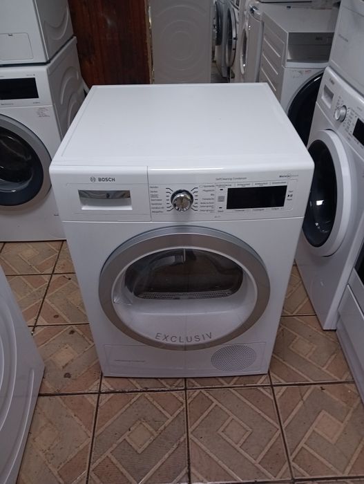 Почти нова сушилня с термопомпа Бош Bosch Exclusive Serie 8 A+++ 8кг !