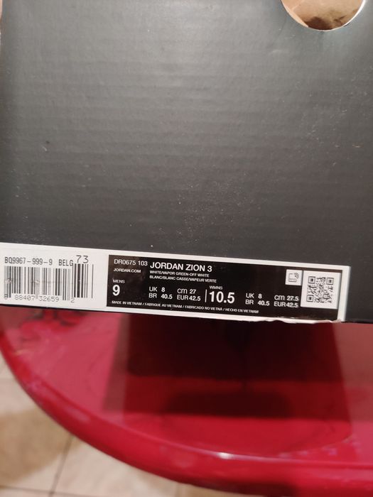 Jordan Zion 3 – NOI – 42,5

Jordan Zion 3 originali, cumpărați din out