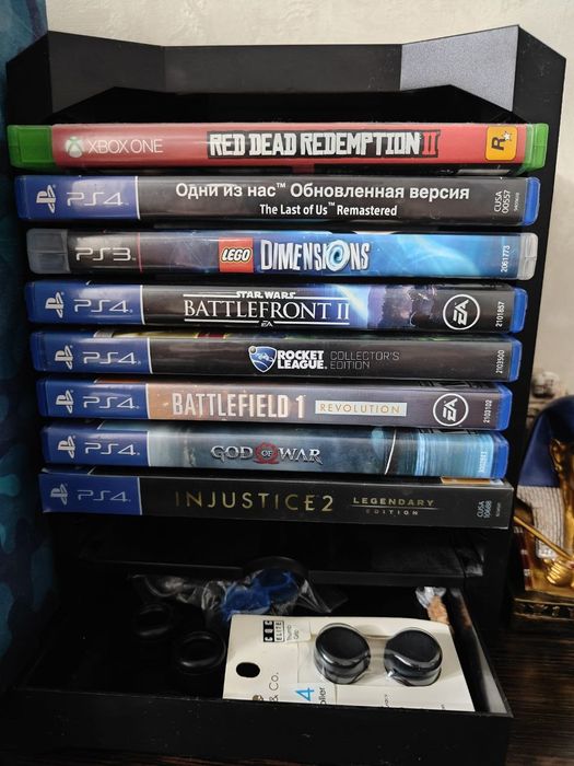 Подставка под диски PS4