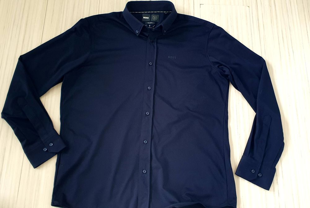 Hugo Boss Regular Fit Mens Size - 43 /17/ XL НОВО ОРИГИНАЛ! Мъжка Риза