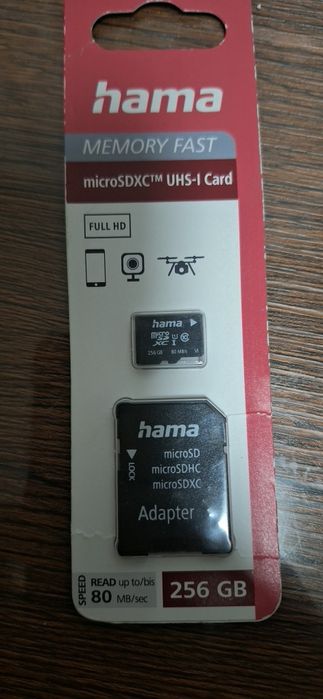 Card micro sd 256 gb hama si 128 gb