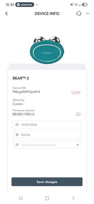 Foreo Bear 2 устройство за лице