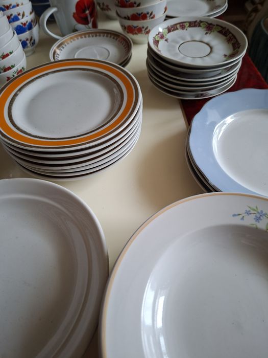 Посуда хрусталь блюда б/у  дешево