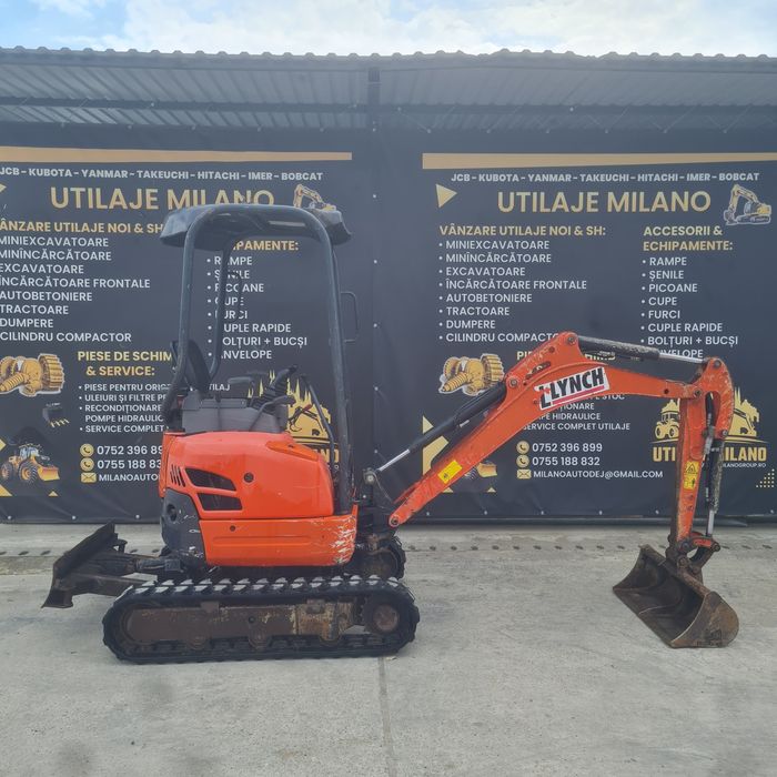 Miniexcavator Kubota U17-4 AN 2014