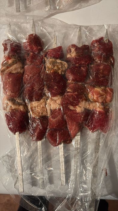Маринованные шашлыки по 500тенге