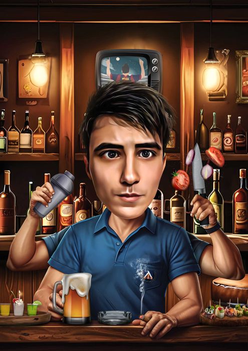 Дигитална карикатура/колаж