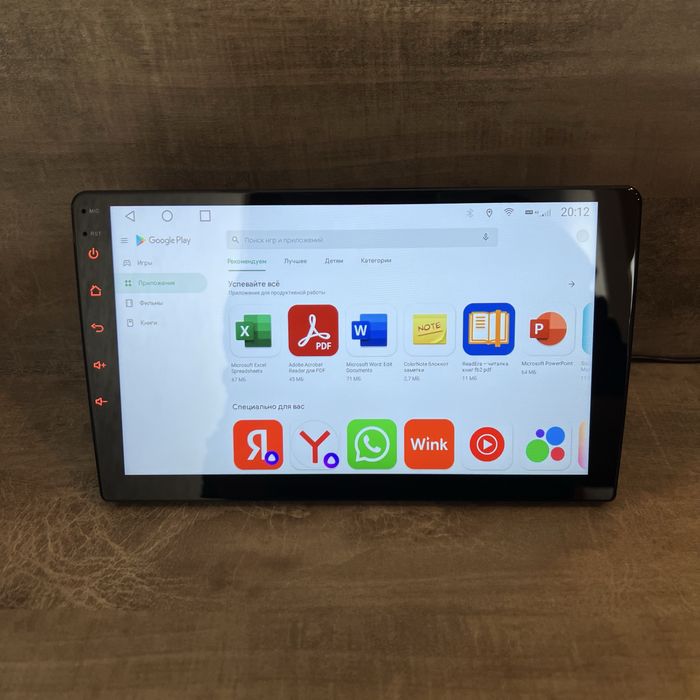 Монитор для Kia Sonet магнитола андроид 15 янги WiFi YouTube USB