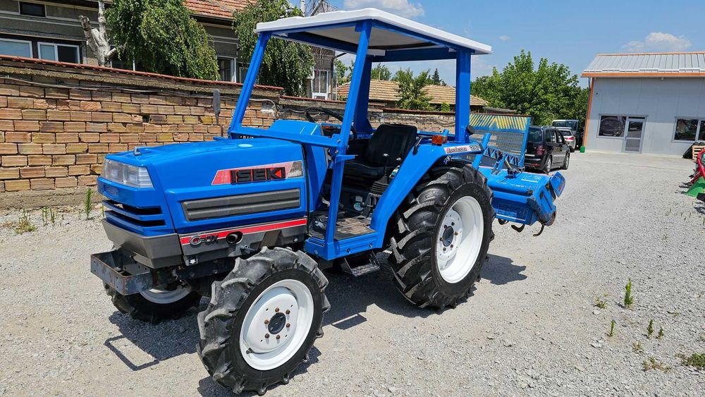 Японски трактор Iseki TA287F с фреза, 4x4, 28 кс., АграБГ Джолев