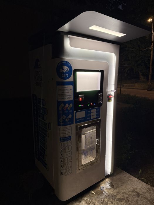 Vending suv filtr aparat