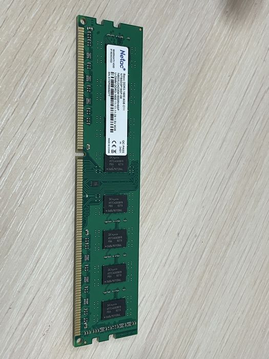 Продам Озу 8 гб ддр 3 1600