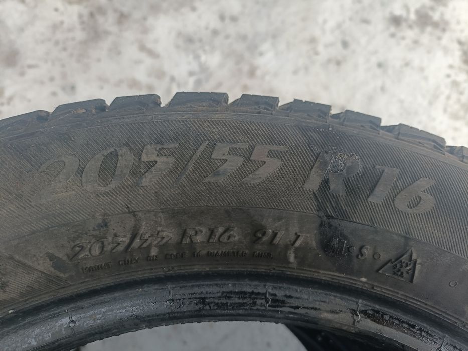 Шины бу размер 205/55 R 16