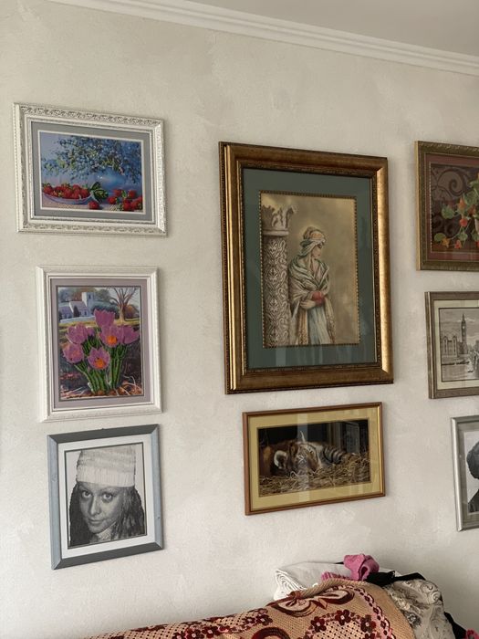 Картина вышивка