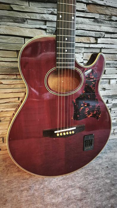 Chitară electroacustică Ibanez AE500 Ultra subțire anii ’90 KOREA - Toc - GARANTIE 1 AN!
