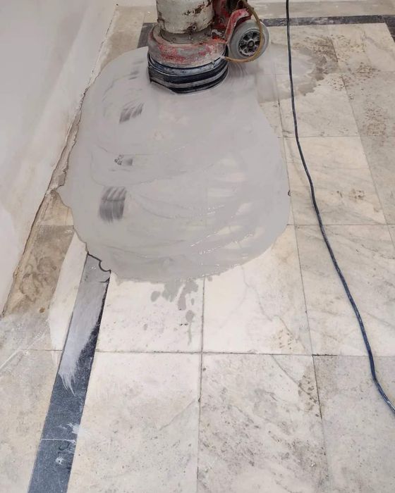 Диамантено шлайфане на мрамор и мозайка