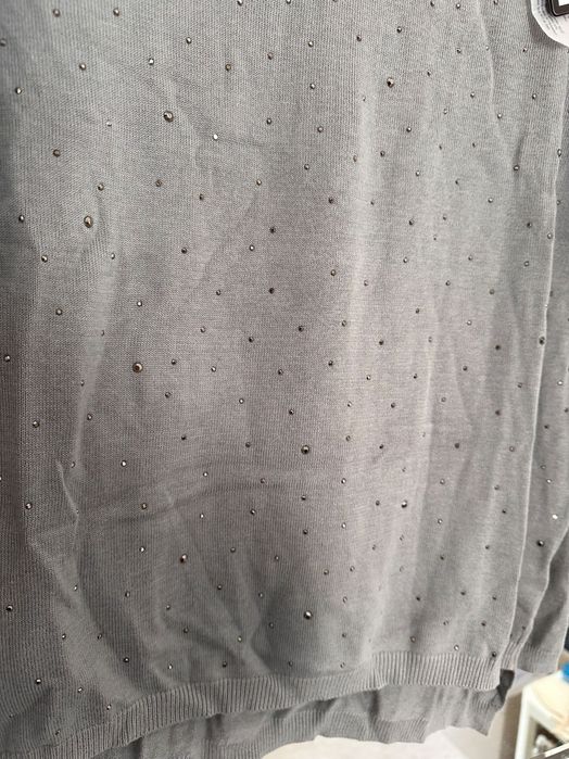 Top/ jerse bumbac aplicatii marime M/L nou