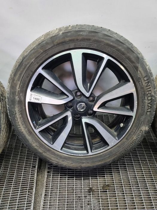 Jante aliaj Nissan X - Trail T32 2014 - 2017 (1495) R19 CU CAUCIUC DOT 2024 ET40 5*115