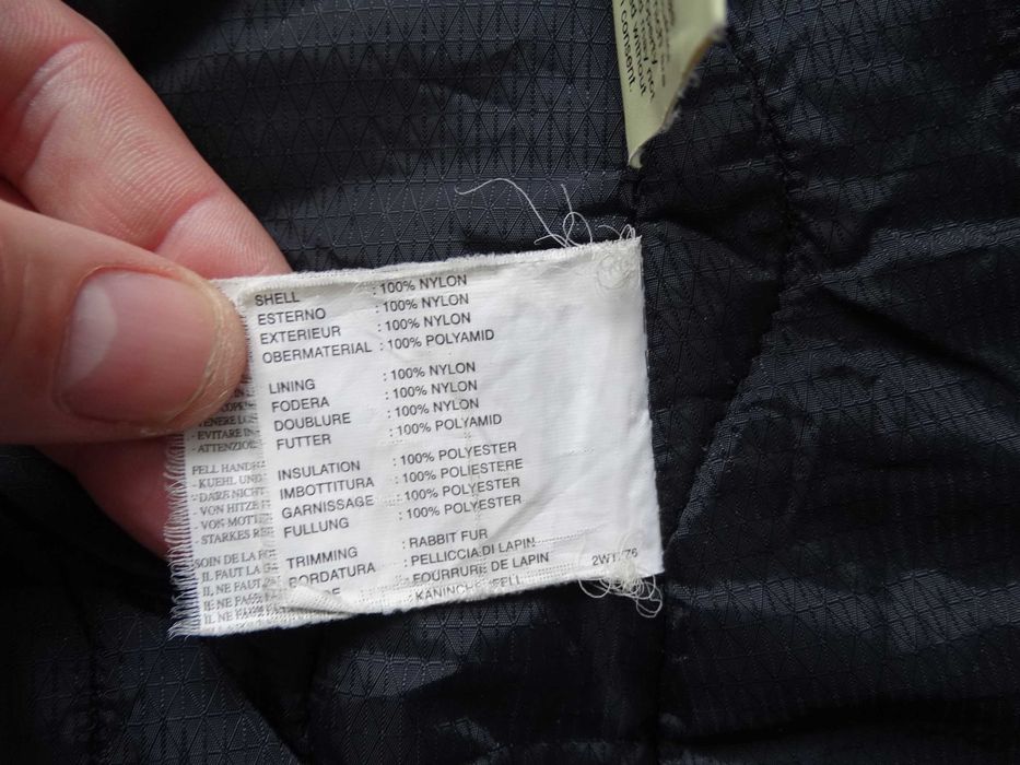 Woolrich Thermolite женско яке с яка от заек размер S