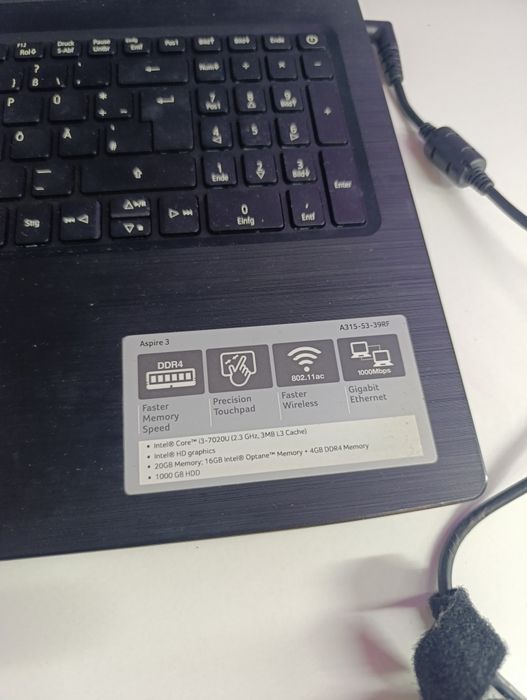 Laptop office Acer aspire 3 complet perfect funcțional